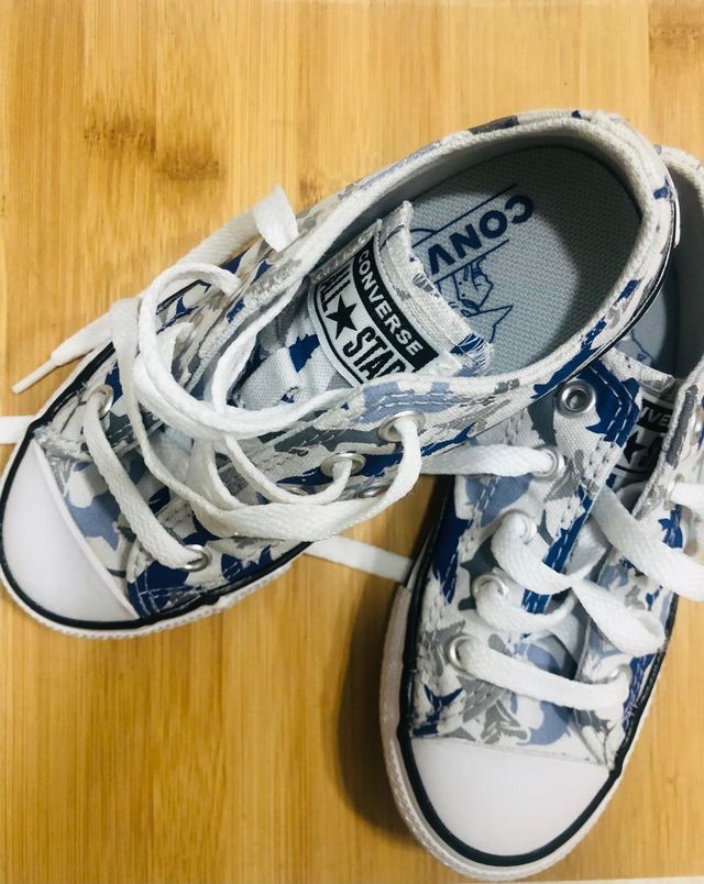 Zapatillas Converse All Star blancas talla 27