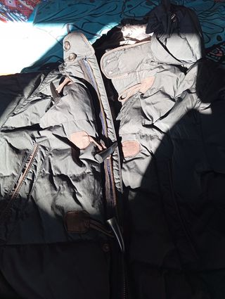 Abrigo plumas como nuevo