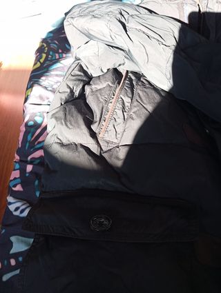 Abrigo plumas como nuevo