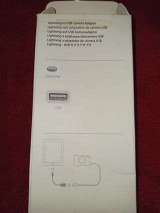 Adattatore per fotocamera Apple da Lightning a USB per iPad