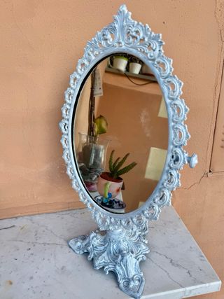 Specchio Rivisitato Shabby basculante in bronzo