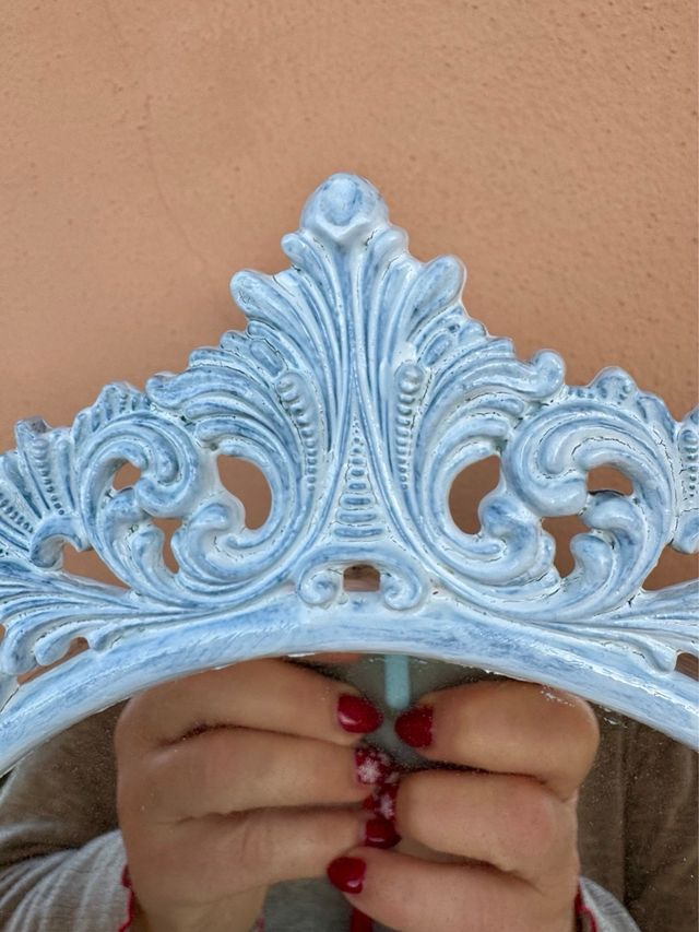 Specchio Rivisitato Shabby basculante in bronzo