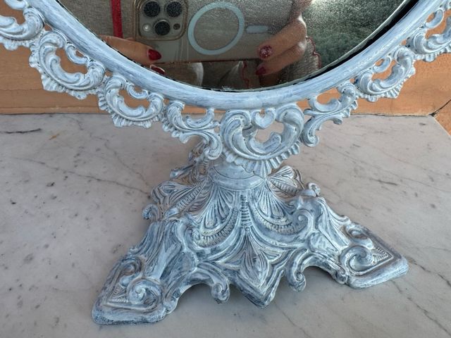 Specchio Rivisitato Shabby basculante in bronzo