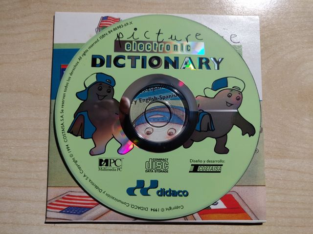 CD-ROM Diccionario Interactivo Inglés-Español