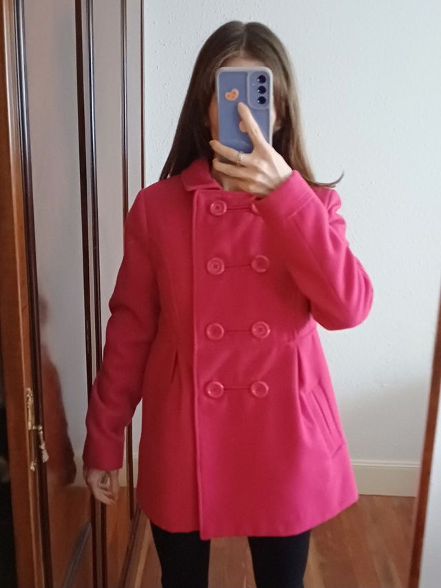 Abrigo fucsia