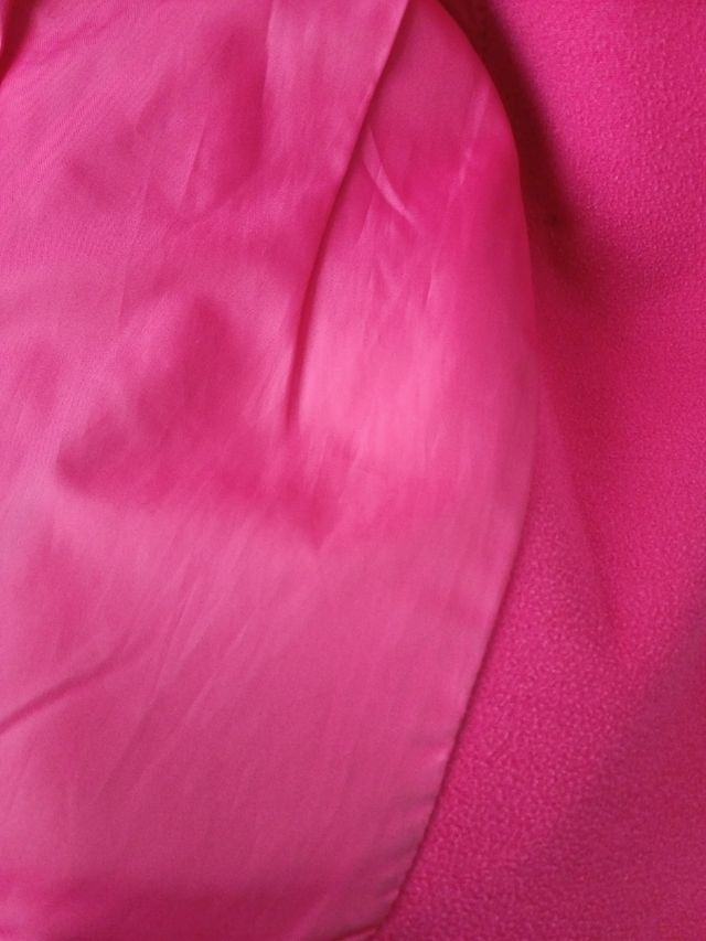 Abrigo fucsia