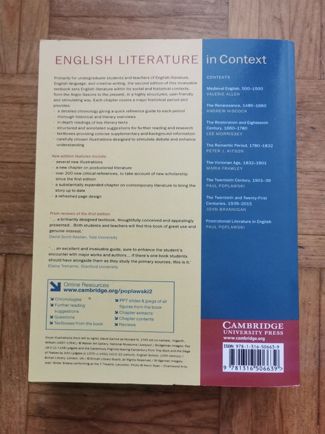 English Literature in Context