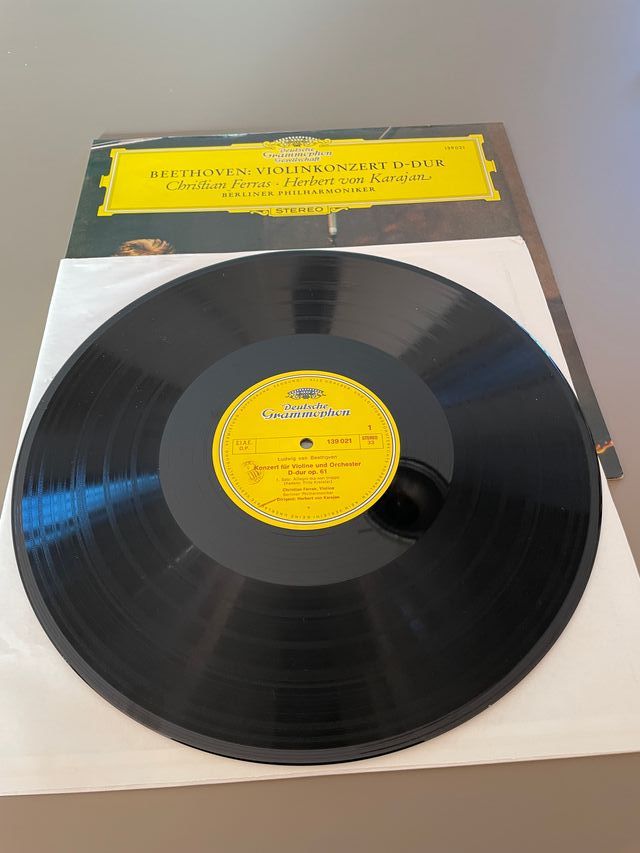 Vinile Beethoven: Violinkonzert D-Dur DGG 139021