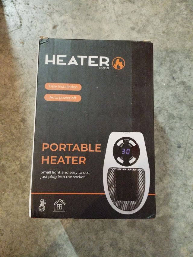 Calefactor portátil de viaje