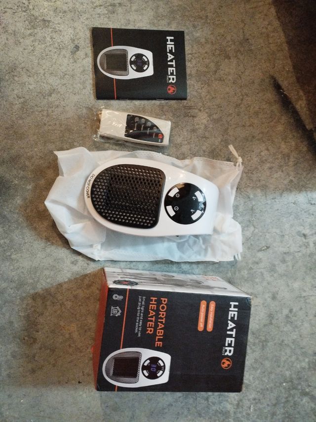 Calefactor portátil de viaje