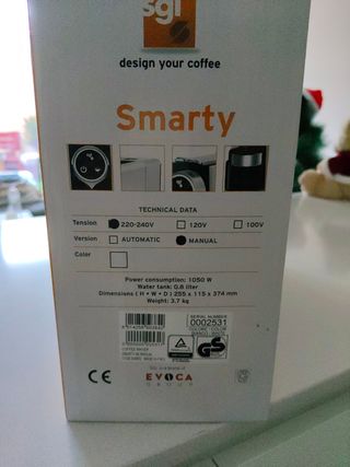 Cafetera smarty nueva