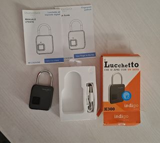 Lucchetto fingerprint digitale 