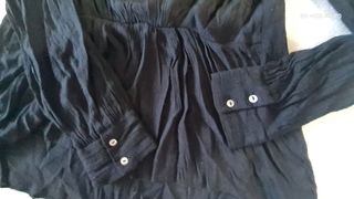 Camisa negra Zara