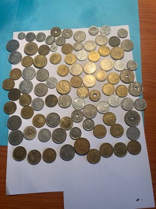 MONEDAS EN PESETAS