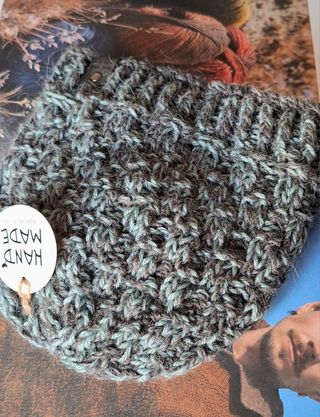 Berretto uomo lana fatto a mano