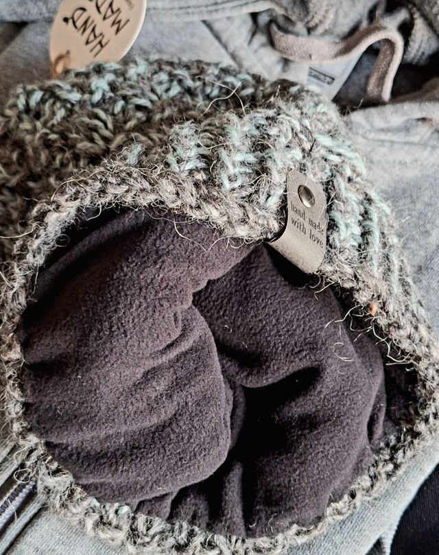 Berretto uomo lana fatto a mano 