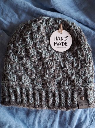 Berretto uomo lana fatto a mano
