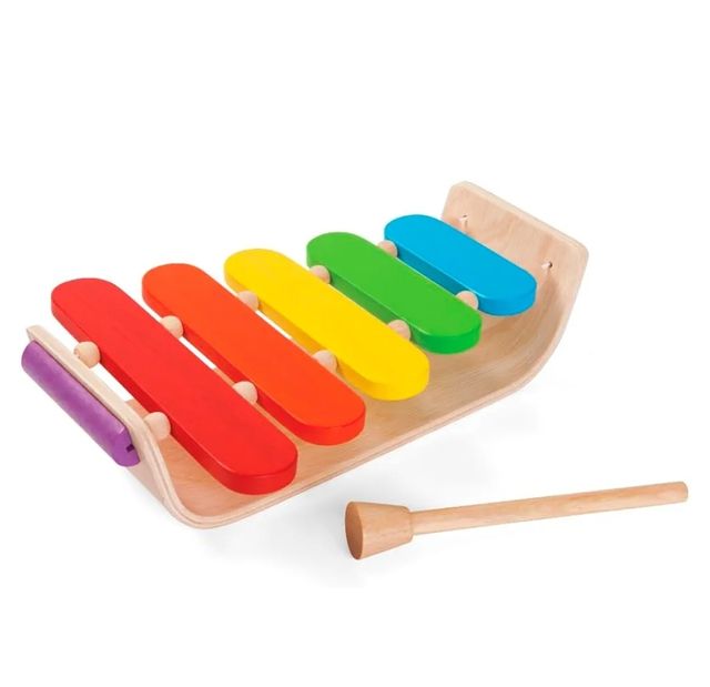 Xilofono niño instrumento musical