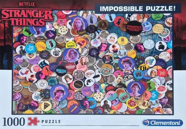 Puzzle Steanger Things 1000