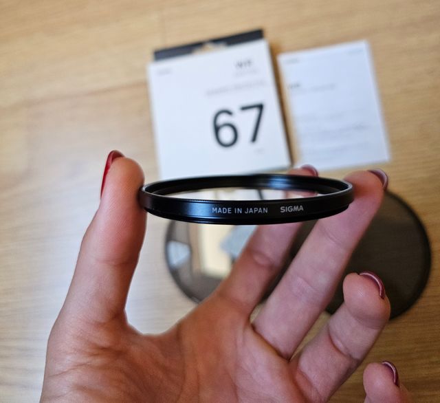 Sigma Filtro Protector cerámico WR 67mm