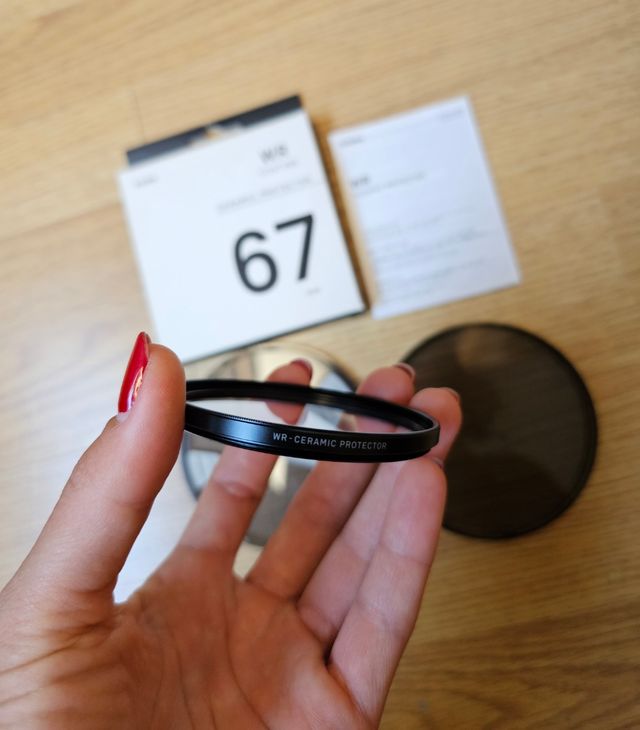 Sigma Filtro Protector cerámico WR 67mm