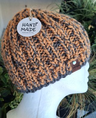 Berretto uomo lana fatto a mano