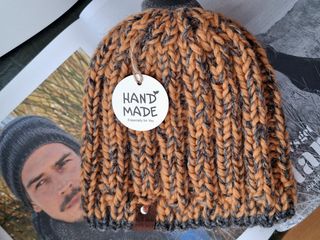 Berretto uomo lana fatto a mano