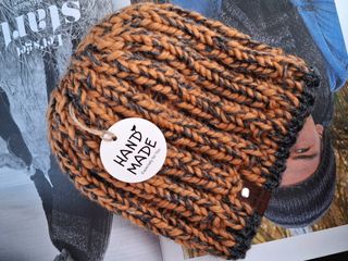 Berretto uomo lana fatto a mano