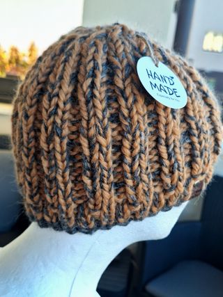 Berretto uomo lana fatto a mano