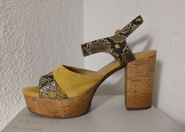 Geox Sandali Zeppa Donna NUOVI Size 40