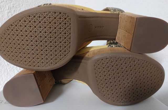 Geox Sandali Zeppa Donna NUOVI Size 40