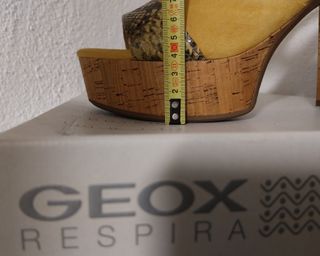 Geox Sandali Zeppa Donna NUOVI Size 40