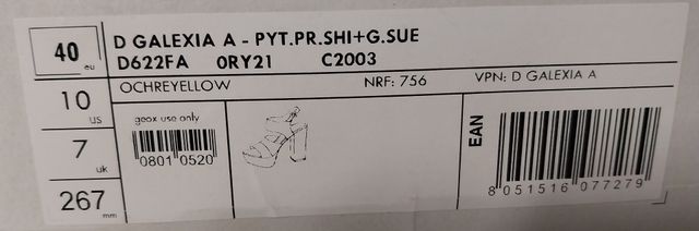 Geox Sandali Zeppa Donna NUOVI Size 40