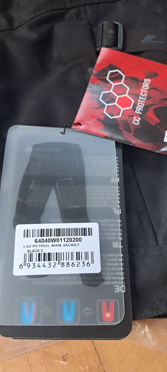 Casaco mota LS2 Petrol Man - Novo