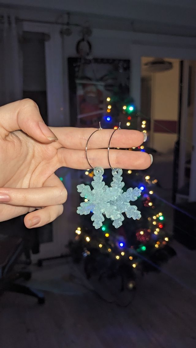 Pendientes navideños 