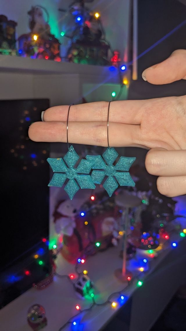 Pendientes navideños 