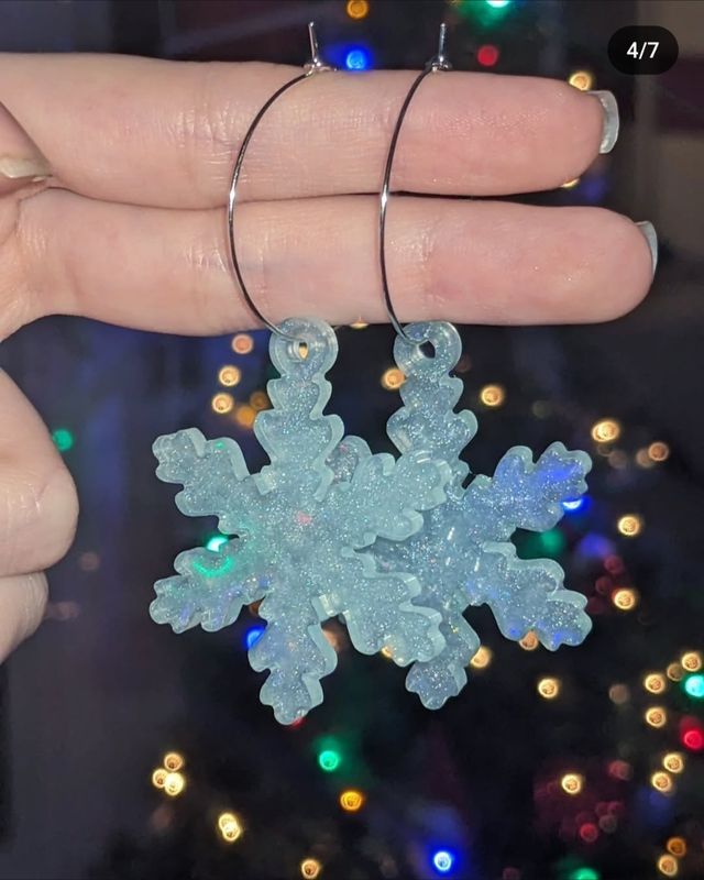 Pendientes navideños 