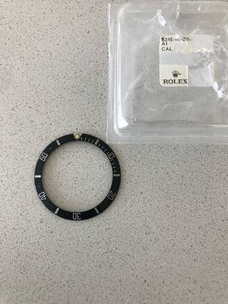 Rolex Submariner Original Insert Tritium 37.65mm