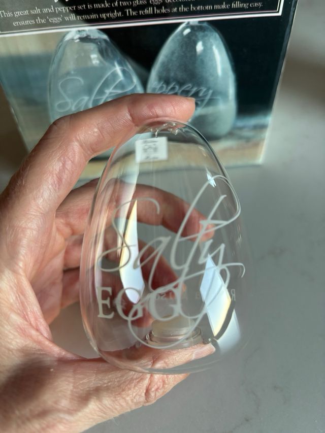 Salero y Pimentero cristal