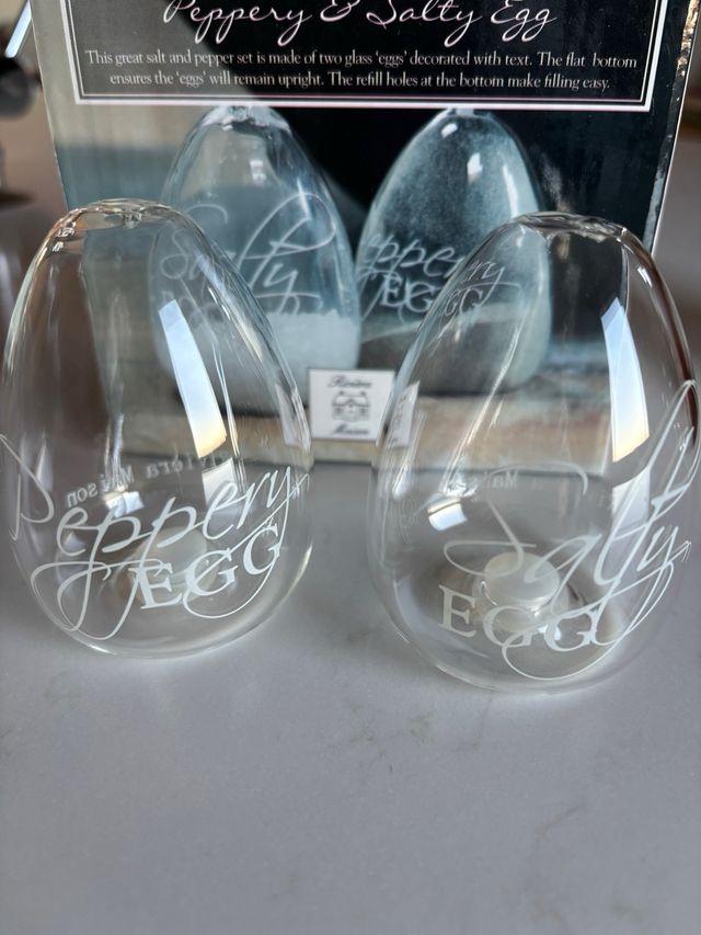 Salero y Pimentero cristal