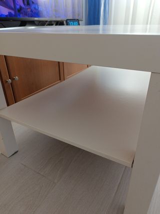 Tavolino rettangolare bianco IKEA 