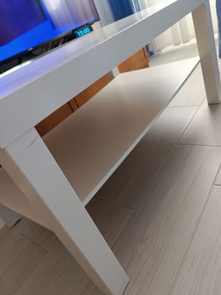 Tavolino rettangolare bianco IKEA 