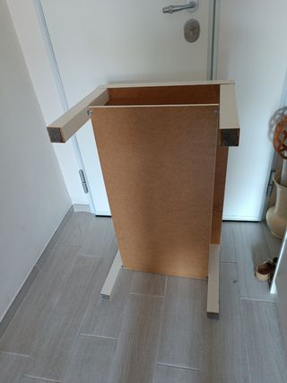Tavolino rettangolare bianco IKEA 