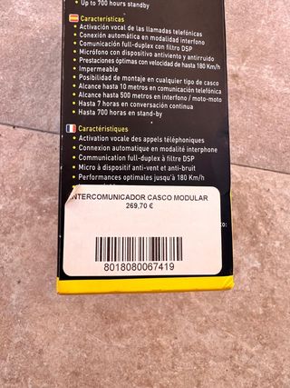 Interpone Bluetooth para motos