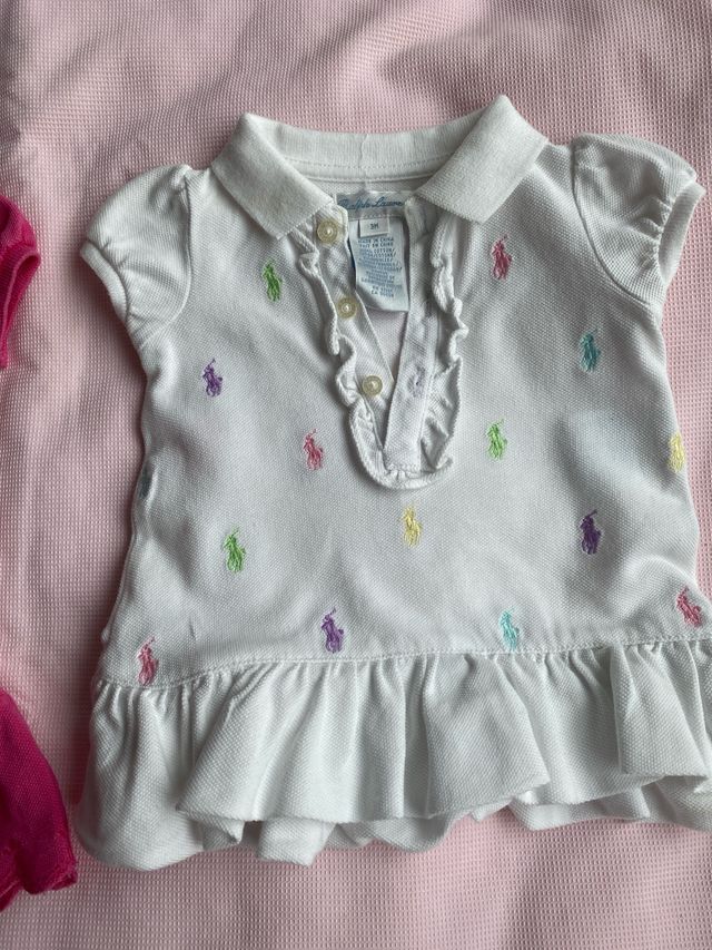 Dos vestidos ralph lauren 3 meses