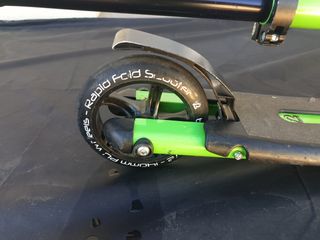 Bopster V2 plegable - Patinete verde