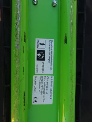 Bopster V2 plegable - Patinete verde