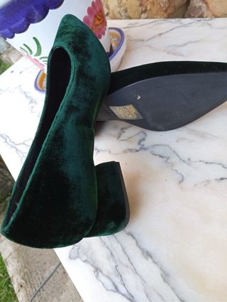 Zapatos GADEA TERCIOPELO NUEVOS ideal Noche vieja