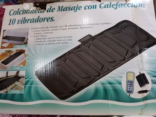 Colchoneta de masaje con calefacción