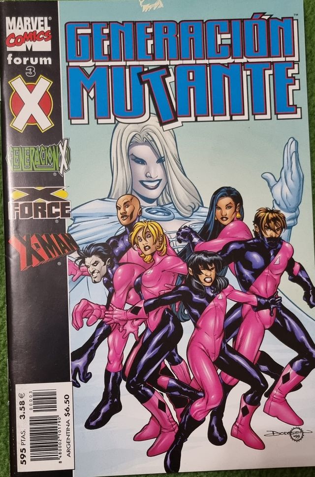 Cómic Generación Mutante nº 3 en perfecto estado